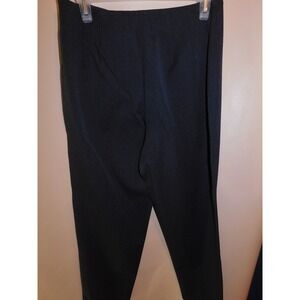 Talbots Chatham Ankle Pant  Women 10P Black Side Zipper